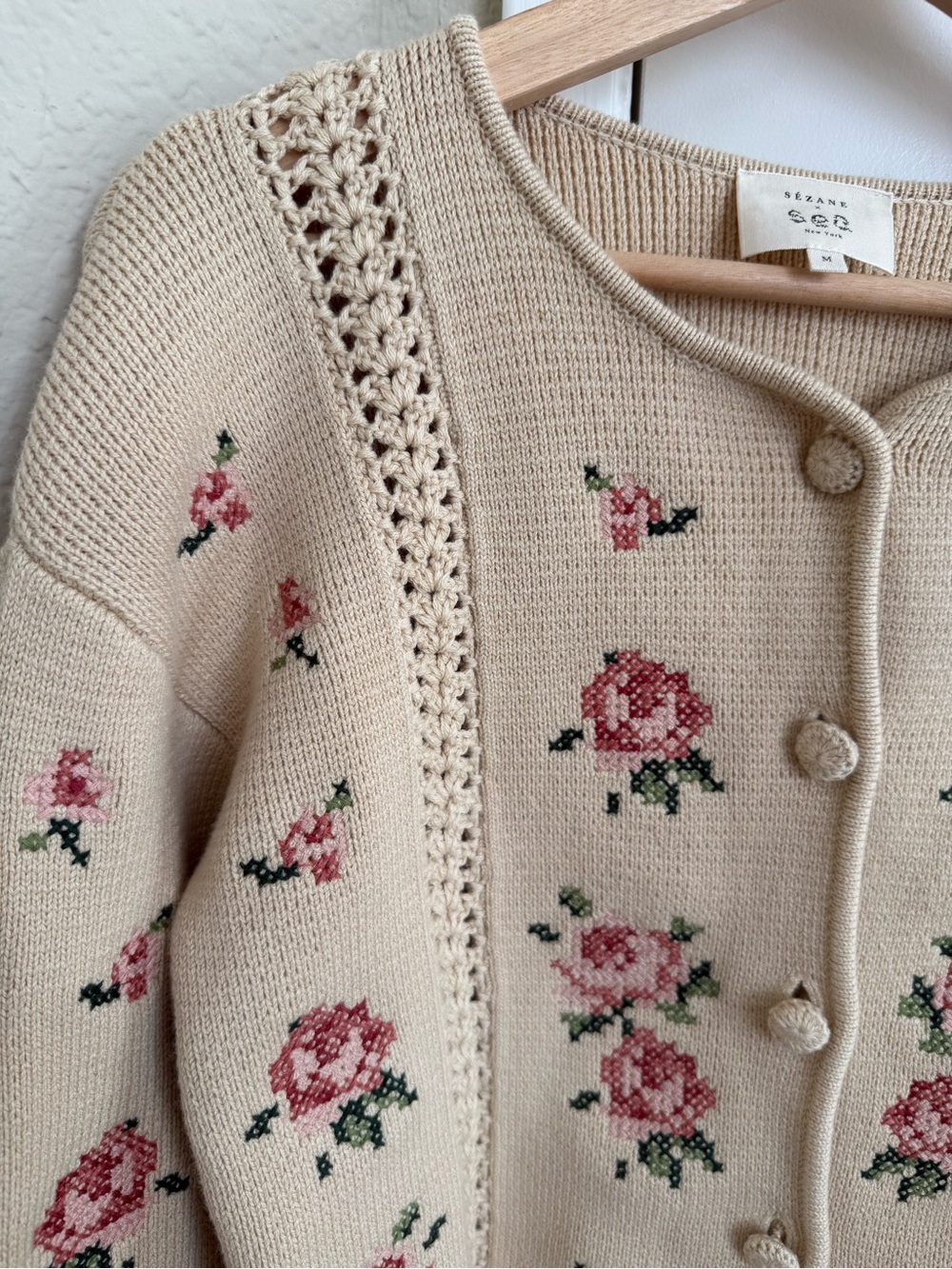 Sezane x Sea NY - Caroline Cardigan - size Medium - Picture 4 of 12